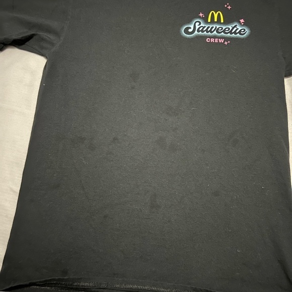Saweetie x McDonald’s Tee Size Medium - Picture 5 of 5